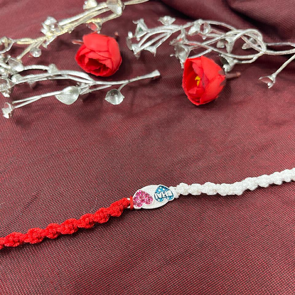 iconic silver rakhi